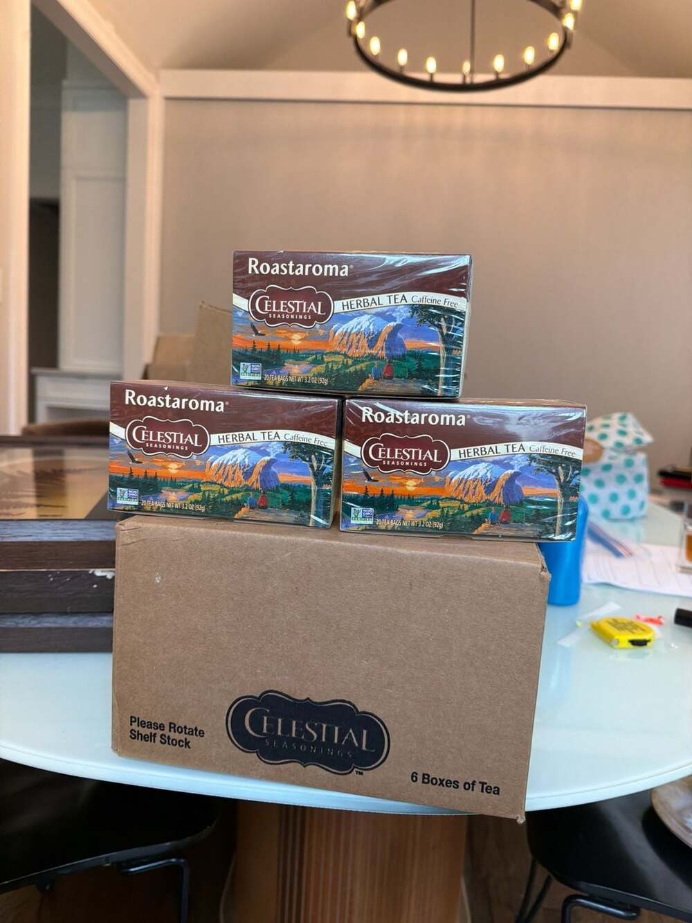 Lot of 3 Celestial Seasonings Roastaroma 20 Tea Bags Each SEALED SHIPS OUT FAST